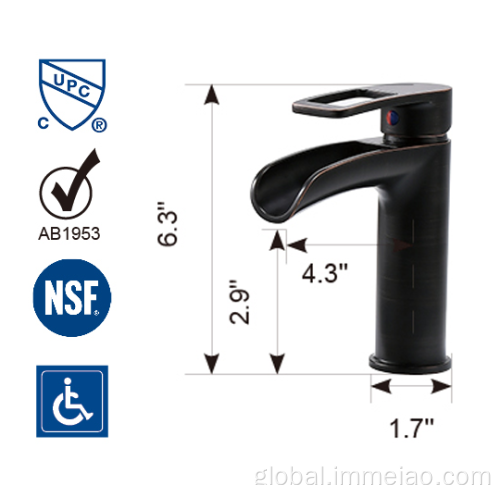 Delta Bathroom Faucets Black Bathroom Faucet with Single Handle Manufactory